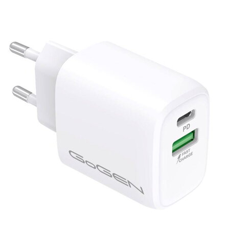 GoGEN ACHPDQ 220 USB nabíjačka, biela