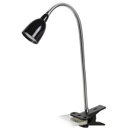 Solight Stolná lampa s klipom WO33-BK
