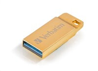 Verbatim 32GB Metal Executive Flash disk, zlatá