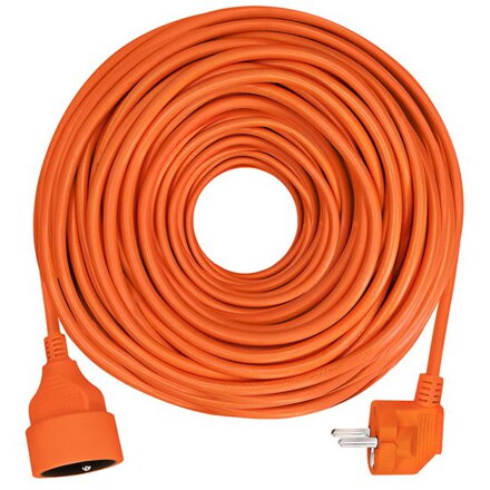 Solight PS07 Predlžovací kábel - spojka, 20m, oranžový