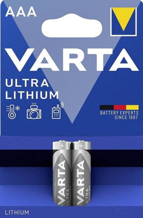 Varta Lítiová batéria Professional Lithium AAA 2ks