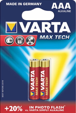 Varta Alkalická betéria Longlife Max Power LR3 AAA 2ka