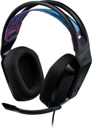 Logitech G335 Slúchadlá s mikrofónom, čierne