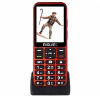 Evolveo EasyPhone LT, červený