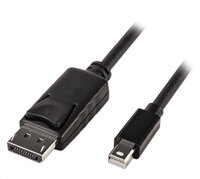 PremiumCord DisplayPort v1.2 - Mini DisplayPort Kábel, 2 m