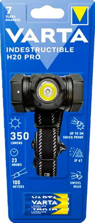 Varta LED Indestructible H20 čelovka