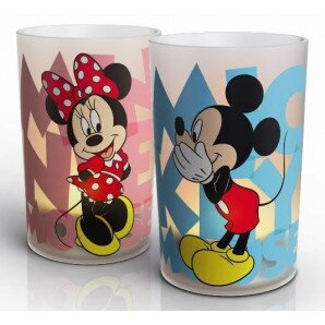 Philips-Massive CANDLES MICKEY & MINNIE stolná lampa 71712/55/16