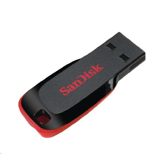 Sandisk Flash Disk 64GB Cruzer Blade, USB 2.0, černá