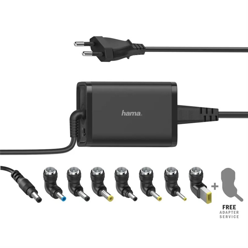 Hama Univerzálny napájací adaptér pre notebook, 15/19 V, 65 W Hama Univerzálny napájací adaptér pre notebook, 15/19 V, 65 W