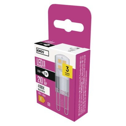 EMOS LED žiarovka G9 1,9 W, ZQ9527 EMOS LED žiarovka G9 1,9 W, ZQ9527