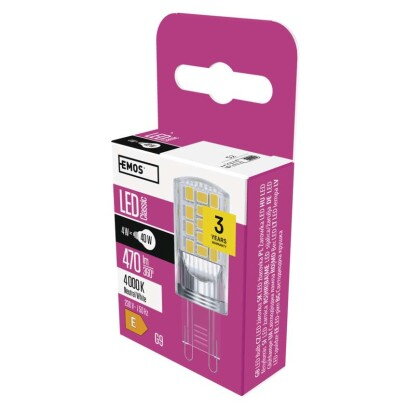 EMOS LED žiarovka G9 4 W, ZQ9545 EMOS LED žiarovka G9 4 W, ZQ9545