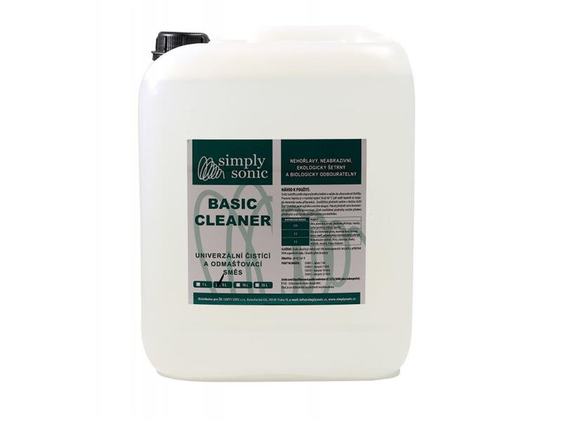 SIMPLY SONIC Čistiaci koncentrát Basic Cleaner 10l SIMPLY SONIC Čistiaci koncentrát Basic Cleaner 10l