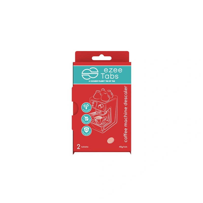 ezeeTabs Eco tablety na odvápnenie kávovaru, vegan, 2 ks á 40 g ezeeTabs Eco tablety na odvápnenie kávovaru, vegan, 2 ks á 40 g