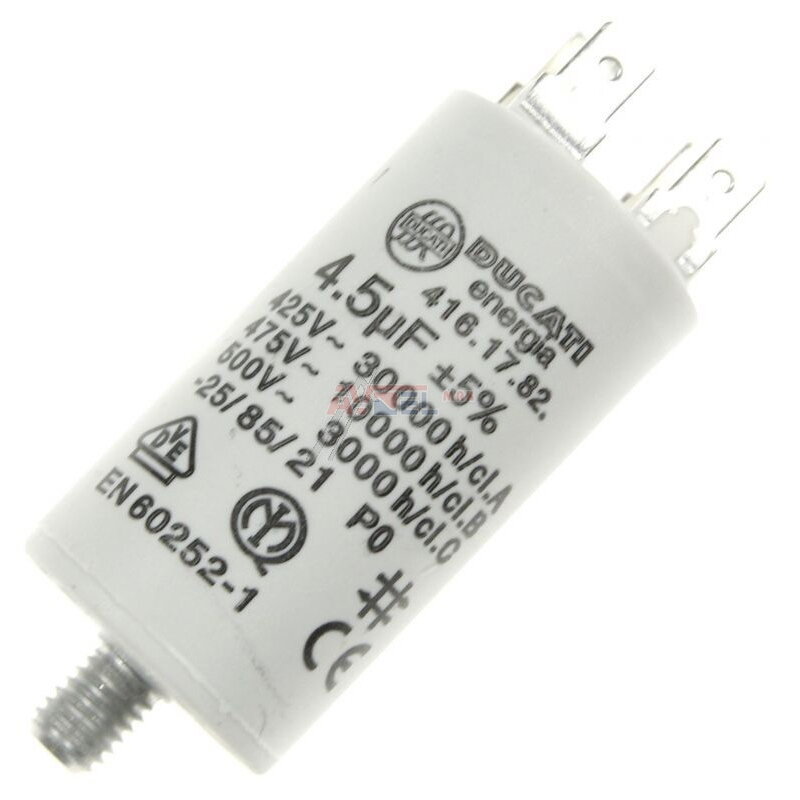 4,5uF - 425/475V rozbehový kondenzátor