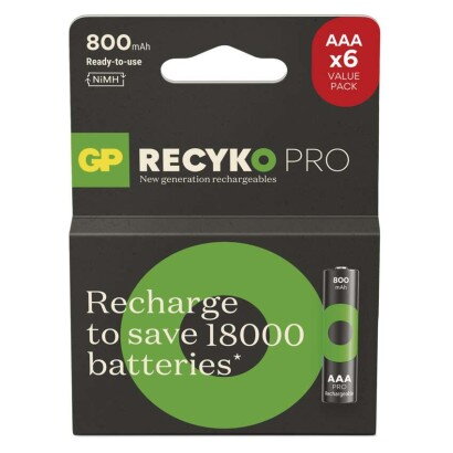 GP Nabíjacia batéria ReCyko Pro Professional (AAA) 6 ks GP Nabíjacia batéria ReCyko Pro Professional (AAA) 6 ks