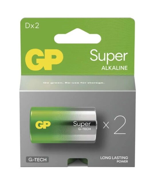 GP Alkalická batéria Super LR20 (D)