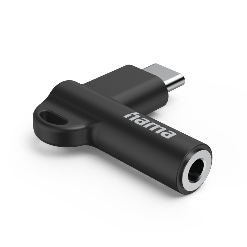 Hama Audio adaptér USB-C na jack 3,5 mm, aktívny, kompaktný