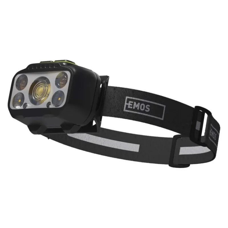 EMOS LED nabíjacia čelovka P3546, 550 lm, Li-Pol 1000 mAh / 3× AAA