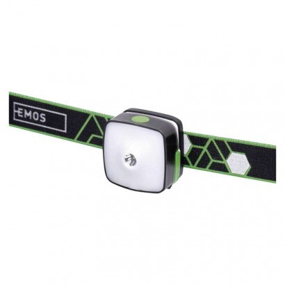 EMOS CREE + SMD LED nab. čelovka P3535, 110 lm,55m,Li-Pol 850 mAh EMOS CREE + SMD LED nab. čelovka P3535, 110 lm,55m,Li-Pol 850 mAh