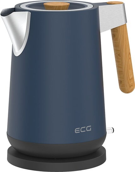 ECG RK 1768 Strix Timber Petrol Rýchlovarná kanvica