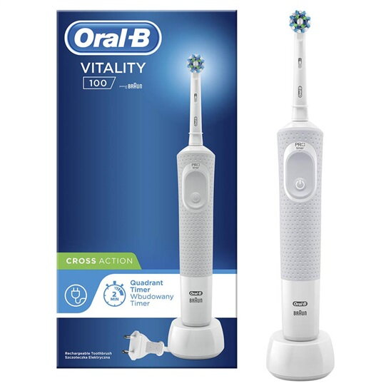 Oral-B Vitality Cross Action 100 White