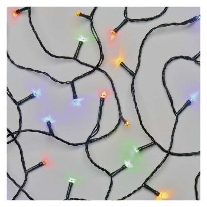 EMOS D4AM01 LED vianočná reťaz, 4 m, farebná