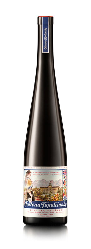 Chateau Topoľčianky RIZLING VLAŠSKÝ - cibébový výber 2017, 0,75l Chateau Topoľčianky RIZLING VLAŠSKÝ - cibébový výber 2017, 0,75l