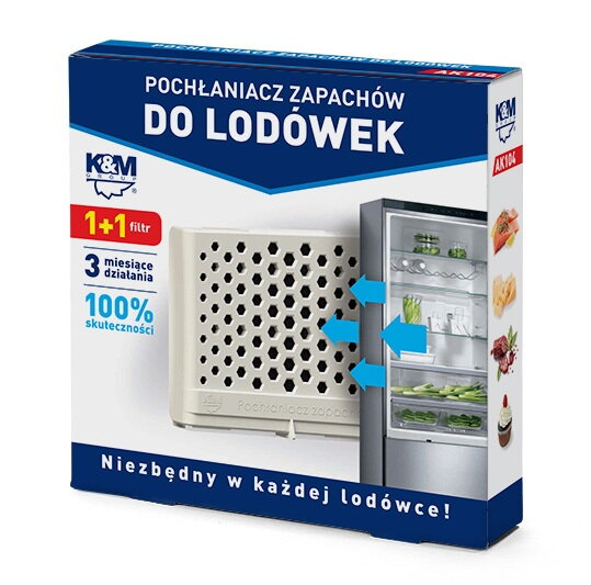 K&M AK 105 pohlcovač zápachu v chladničkách K&M AK 105 pohlcovač zápachu v chladničkách