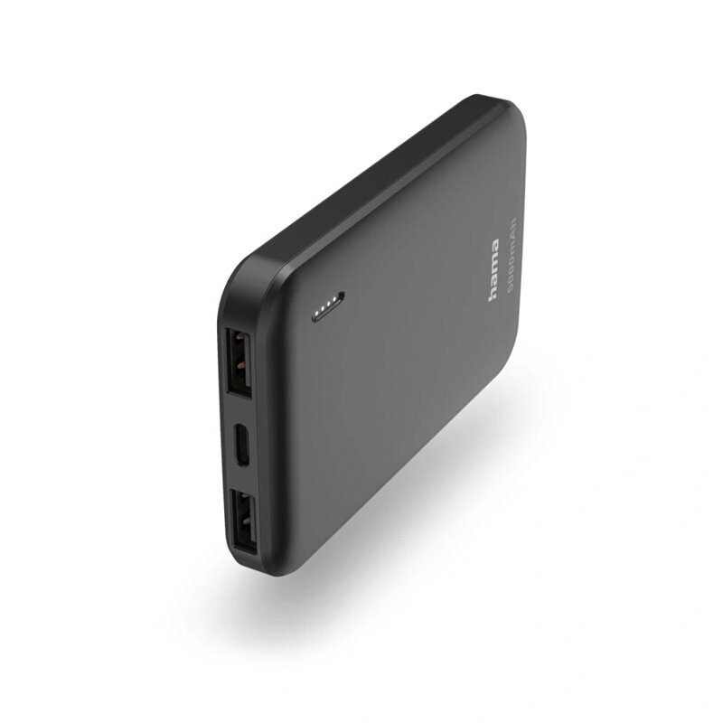 Hama Pocket 5, powerbanka 5000 mAh, 2,1 A