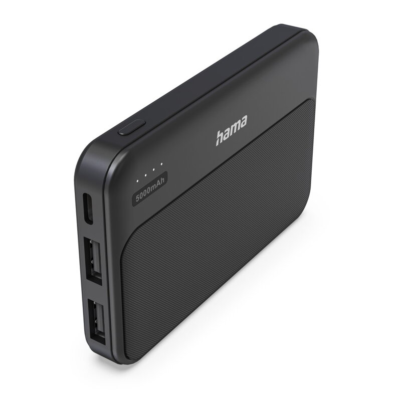 Hama Pocket 5, powerbanka 5000 mAh, 2,1 A