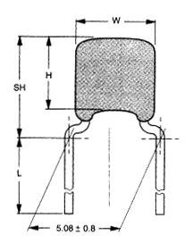 CDC 100nF Y5V 50V (CC40805F5104M500BF3C1)