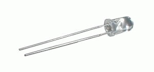 LED 5mm bílá 22000 - 24000mcd/15° čirá LED 5mm bílá 22000 - 24000mcd/15° čirá