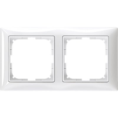 ABB Basic 55 rámik 2P biely ABB Basic 55 rámik 2P biely