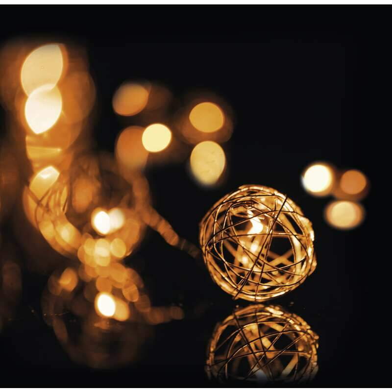 EMOS ZY1416 LED girlanda zlaté gule, 1 m, teplá biela EMOS ZY1416 LED girlanda zlaté gule, 1 m, teplá biela