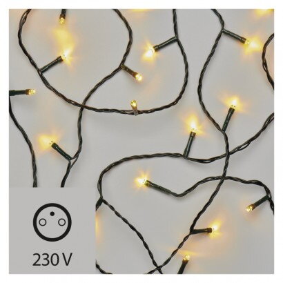 EMOS Lighting LED vianočná reťaz, 5m, vnútorná, teplá biela