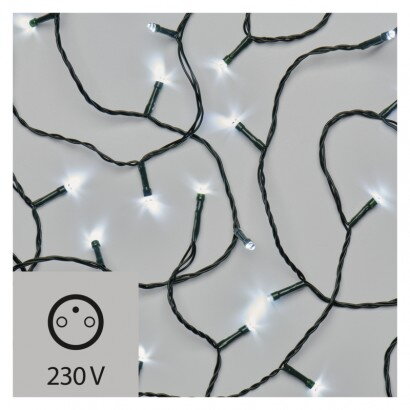 EMOS D4GC01 LED vianočná reťaz, 2,5 m, studená biela EMOS D4GC01 LED vianočná reťaz, 2,5 m, studená biela