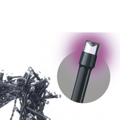 EMOS ZY1931 Standard LED spojovacia vianočná reťaz, 10 m, ružová EMOS ZY1931 Standard LED spojovacia vianočná reťaz, 10 m, ružová