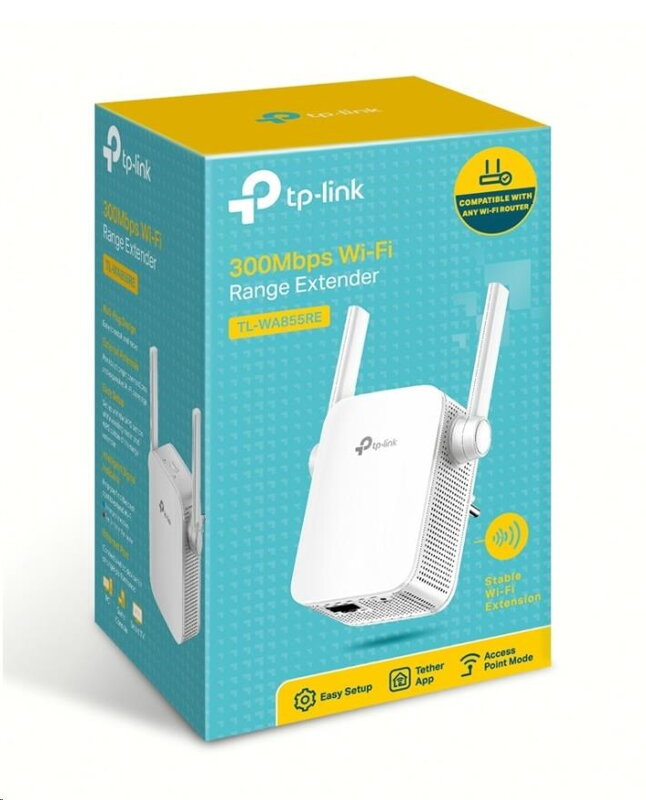 TP-link TL-WA855RE 300Mbit/s bezdrôtový rozširovač