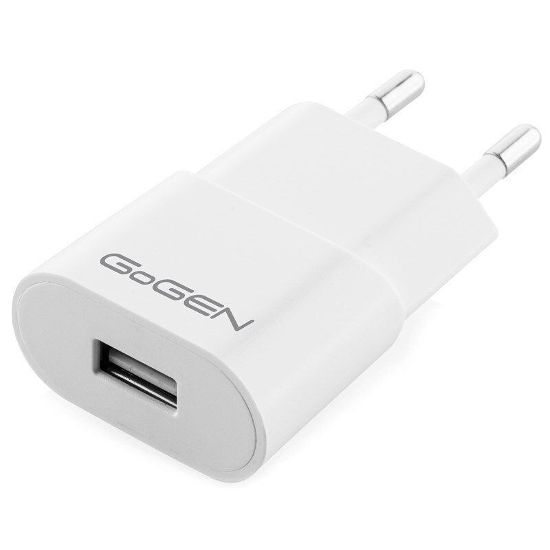 GoGEN ACH 102 USB sieťový adaptér, biely