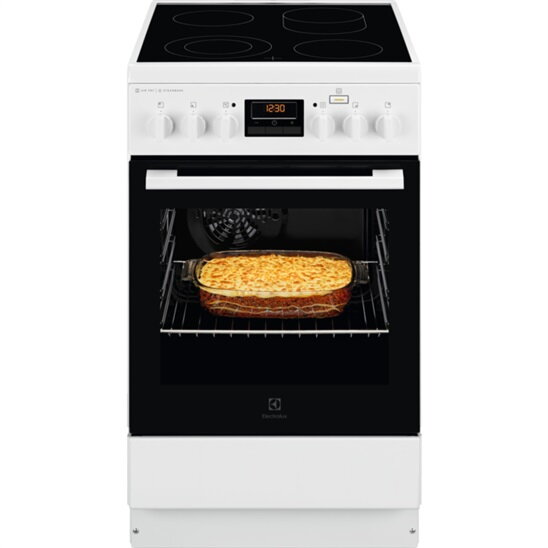 Electrolux LKR564200W SteamBake sklokeramický sporák Electrolux LKR564200W SteamBake sklokeramický sporák