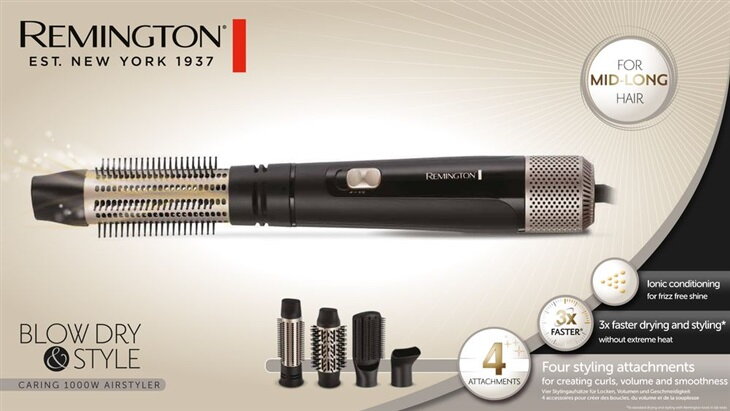 Remington AS7500 Kulmofén Remington AS7500 Kulmofén