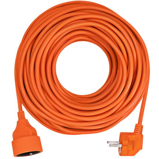 Solight PS08 Predlžovací kábel - spojka, 30m, oranžový Solight PS08 Predlžovací kábel - spojka, 30m, oranžový