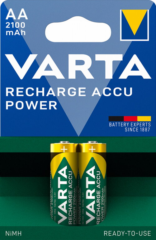Varta Nabíjacia batéria Recharge Accu Power 2100mAh (AA) 2ks