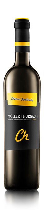 Chateau Topoľčianky MÜLLER THURGAU, Château noir, 0,75l Chateau Topoľčianky MÜLLER THURGAU, Château noir, 0,75l