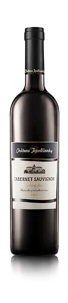 Chateau Topoľčianky CABERNET SAUVIGNON - neskorý zber, 0,75l