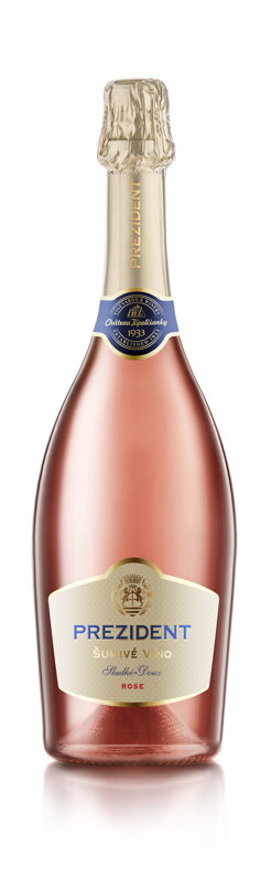 Chateau Topoľčianky PREZIDENT ROSE, 0,75l, doux Chateau Topoľčianky PREZIDENT ROSE, 0,75l, doux